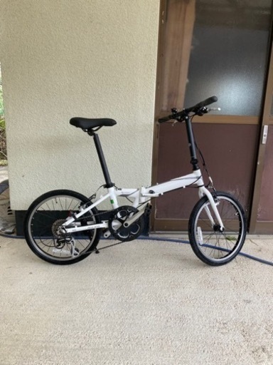 【決まりました】20インチ　折りたたみ自転車　8段変速　2回使用　屋内保管