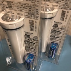 【未使用】LED懐中電灯  パナソニック  エボルタ電池付 の画像