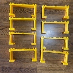 プラレールブロック橋脚（複線レール用8個）