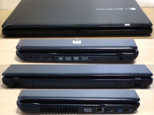 №597【SSD240GB搭載WIN11Home 東芝 Dynabook T551/58CB Core-i7/ﾒﾓﾘ4GB/Offic