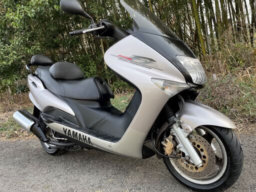 大分県★ヤマハ マジェスティ125FI★シルバー 美車★8万円スタート フェリー輸送対応!