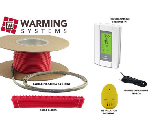 床暖房システム　floor warming system