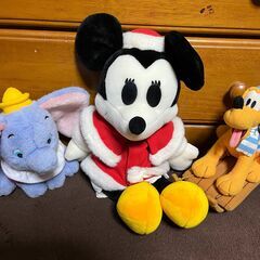 ぬいぐるみ【ミニー、ダンボ、グーフィーなど】の画像
