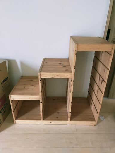 ★お譲り先が決まりました★IKEAおもちゃ棚