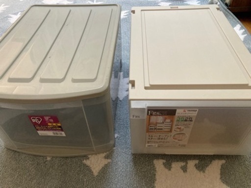【3月26日まで】衣装ケース　合わせて1000円