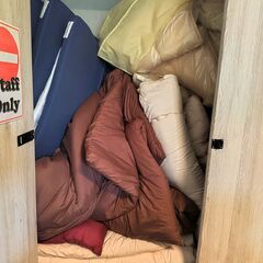 シングル・ダブルサイズ布団セット まとめて持ってってください
