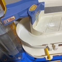 トミカ　立体駐車場　電池式　昇降　年代モノの画像