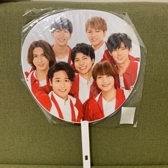 団扇 ジャニーズWEST ジャニーズカウントダウンコンサート 2...