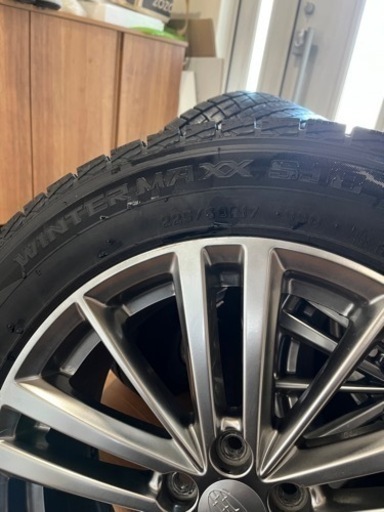 スバル 純正ホイール&スタッドレスタイヤ（225/60R17）