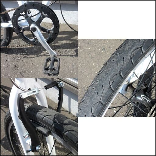 asahi/アサヒ 20インチ折り畳み自転車 ALVLAYS/アルブレイズ 外装8段変速 ホワイト 軽量アルミフレーム 人気・おすすめ｜話題商品・売れ筋商品でも使える おすすめ価格 安心梱包