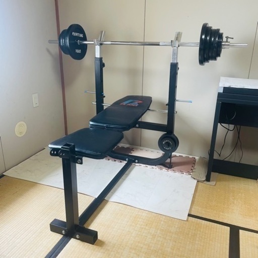 ベンチプレス　MAX重量80kg 12000円▶︎9800円