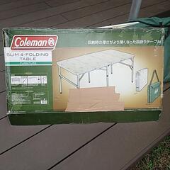 Coleman SLIM4－FOLDING TABLE（コールマン スリム四つ折りテーブル）の画像