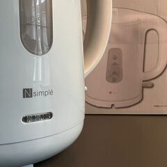 ニトリの電気ケトルの画像