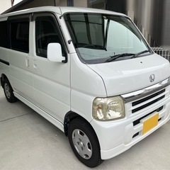 HM1 　バモス　中期　ターボ　4速　箱バン　ホワイト　オートマ　AT
