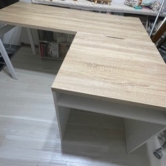 L字PCデスク　
