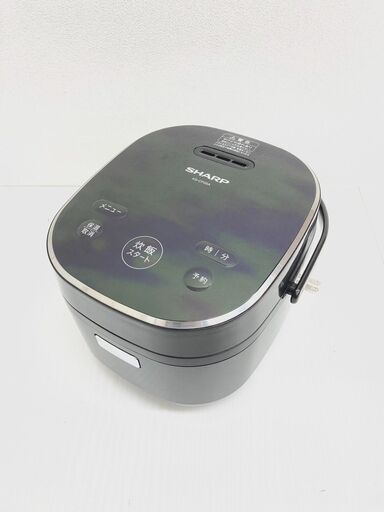 【レガストック江東店】SHARP シャープ パン調理機能付 ジャー炊飯器 3合炊き ブラック 2019年製 KF-CF05A-B