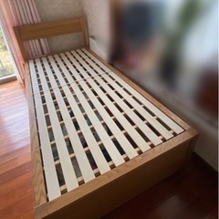 無印良品　ベッド