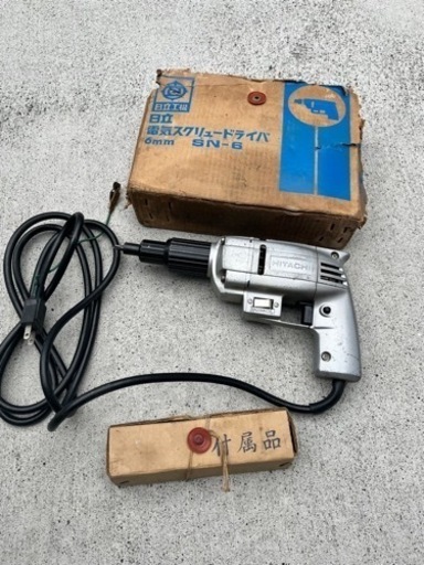電動工具　日立工機　ドリル　DIY
