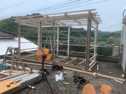 今月まで大幅値下げ倉庫　鉄骨フレーム