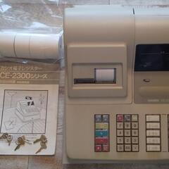決まりました。カシオ レジスター レシート付  CASIO CE...