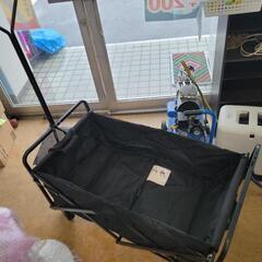 【アウトドア】キャンプ用品　キャリーワゴン　キャリーカート　中古...