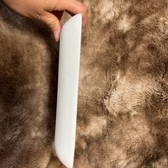 丈夫な白い仕切り角皿　3枚セットの画像