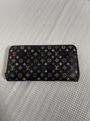 ルイヴィトンモノグラムマルチカラー　ノワール長財布