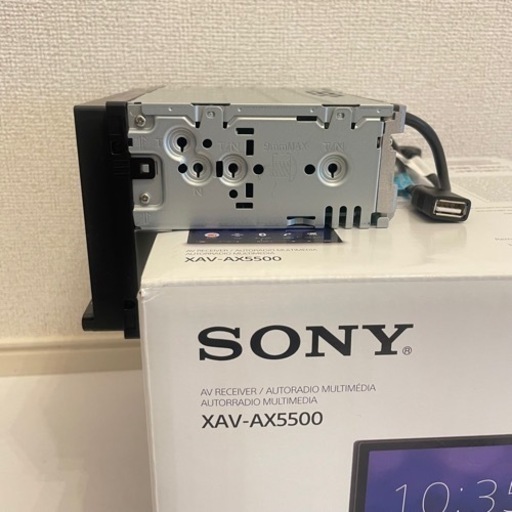 SONY carplay android auto XAV-AX5500 ナビ