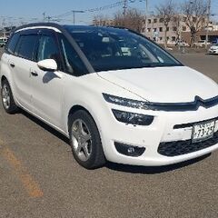 早い者勝ち！希少！シトロエンC4グランドピカソ レザーシート