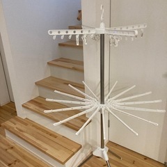 【取引決定】ニトリ物干しの画像