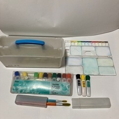 小学生　絵の具セット　サクラクレパスの画像