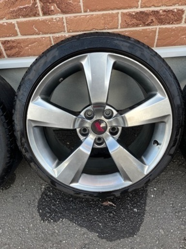 スバル　GRB純正ホイール　114.3 5穴　8.5J 55