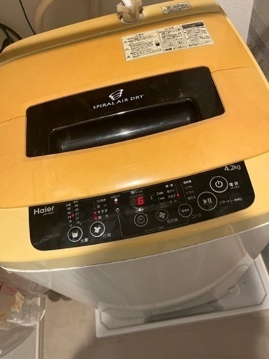 洗濯機　4.2
