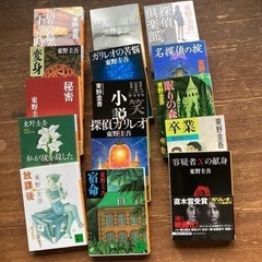 東野圭吾さんの文庫本です