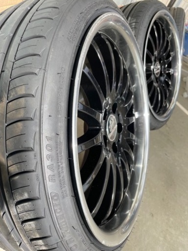  カールソン19インチホイール、タイヤ新品未使用