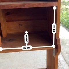 ハンドメイド　置き棚　の画像