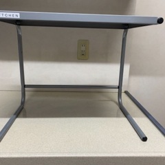 下にオーブン、レンジの上にトースターとか置けるやつ🌼23日までの画像