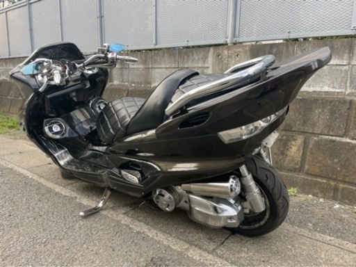 ダークブラウン✖︎ブラック‼︎【YAMAHA マジェスティ】スピーカー4発‼︎