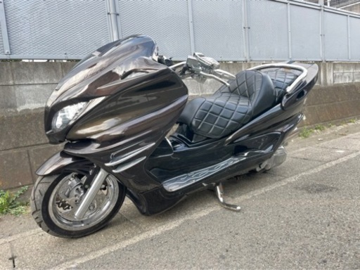 ダークブラウン✖︎ブラック‼︎【YAMAHA マジェスティ】スピーカー4発‼︎