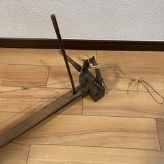 古い糸巻き機 木製 ヴィンテージ 稀少品 糸巻き機 タイ チェンマイ 店舗ディスプレイやインテリアにおすすめの画像