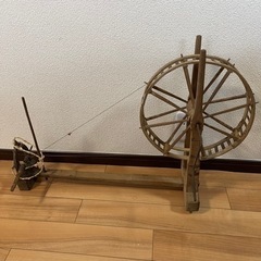古い糸巻き機 木製 ヴィンテージ 稀少品 糸巻き機 タイ チェン...