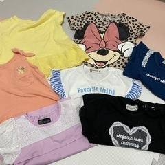 90サイズ　女の子服　Ｔシャツ甚平ロンT17着など