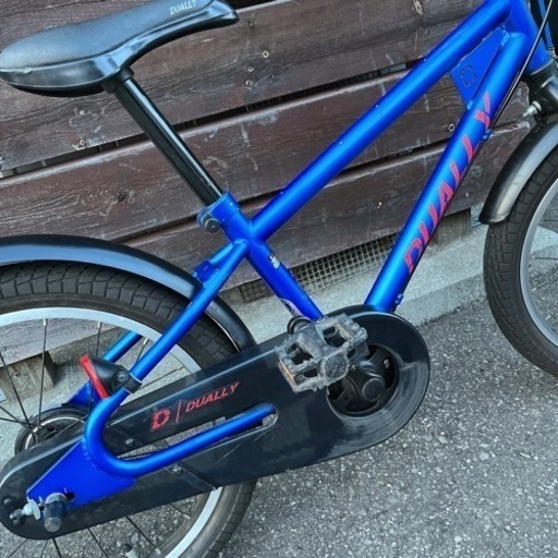 【お取引中】18インチ 補助輪つき 自転車 美品