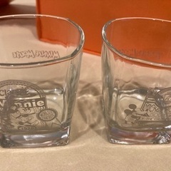 【未使用】ディズニーペアロックグラスの画像