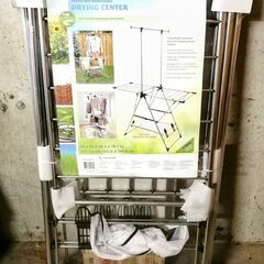 【新品】✨物干しラック✨【QRコード決済1,080円❗】✨折りた...