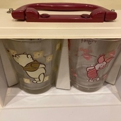 【未使用】プーさんペアグラスの画像