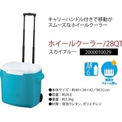 コールマン クーラーボックス 26L 中古品の画像