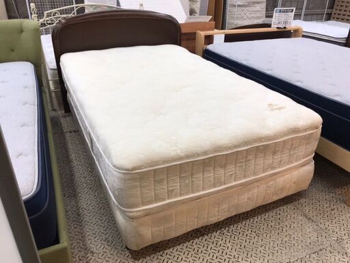 商談中【愛品館八千代店】キングスダウン　ダブルクッション　セミダブルベット　INSIGNIA