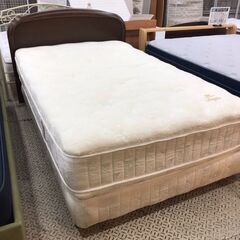 商談中【愛品館八千代店】キングスダウン ダブルクッション セミダブル