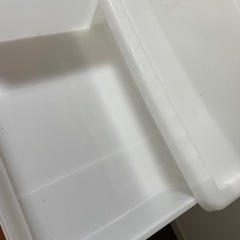 衣類収納　4段　ホワイト　の画像